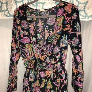 Womens size Medium long sleeve romper